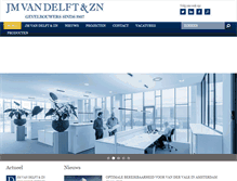 Tablet Screenshot of jmvandelft.nl